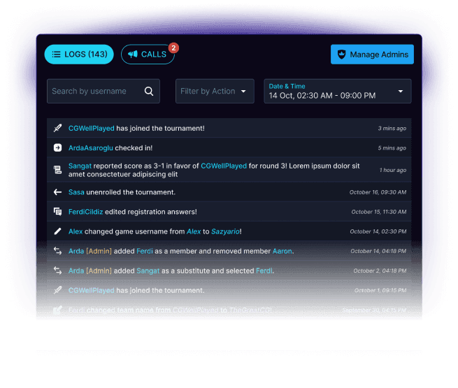 Admin Action Hub
