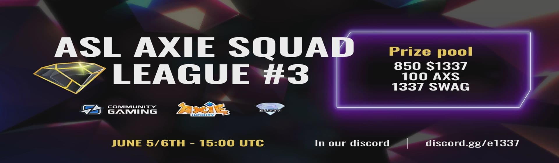 ASL #3 Axie Squads League 