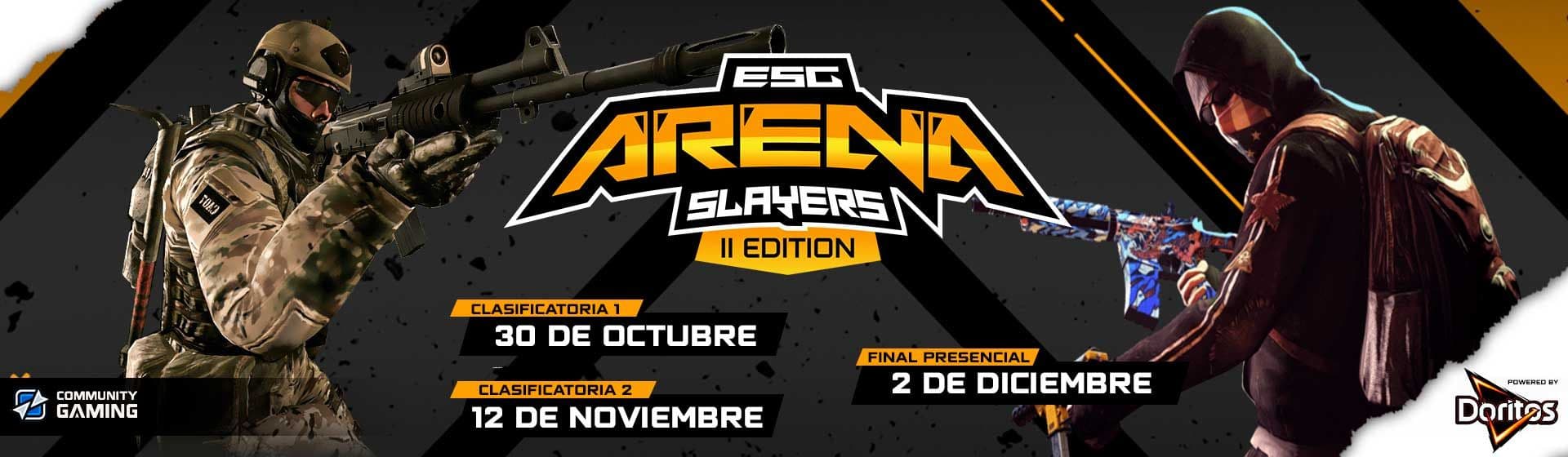 2° Clasificatoria CS GO - ESG ARENA SLAYERS