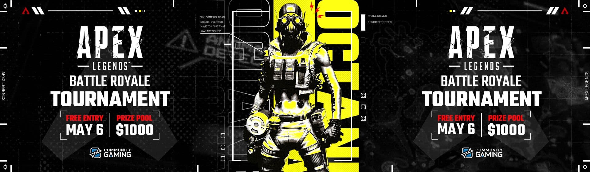 Community Gaming Apex Legends $1000 May Tournament