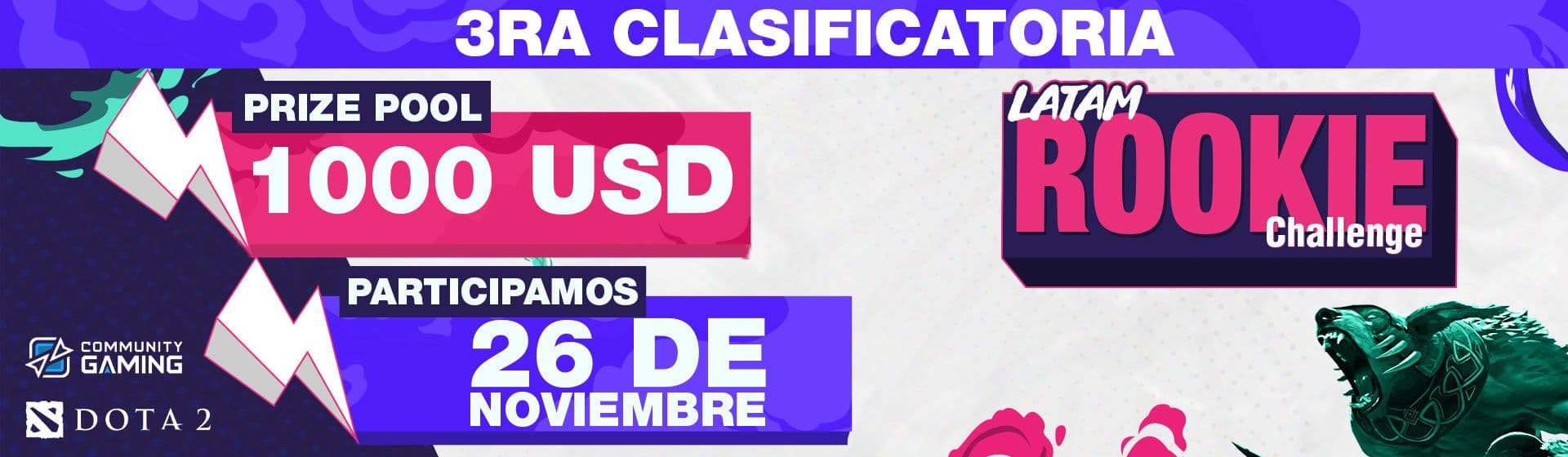 Clasificatoria 3 - LATAM Rookie Challenge #3