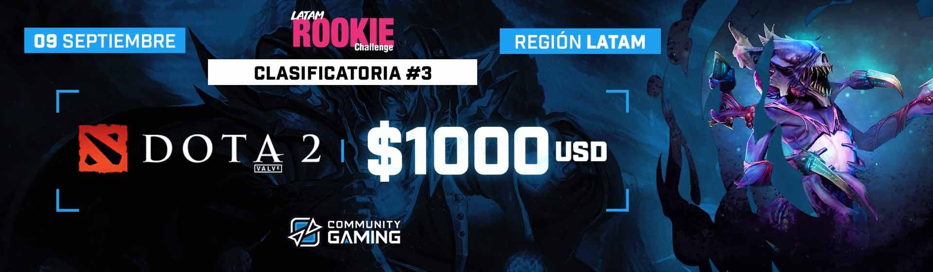 Clasificatoria 3 - LATAM Rookie Challenge #8