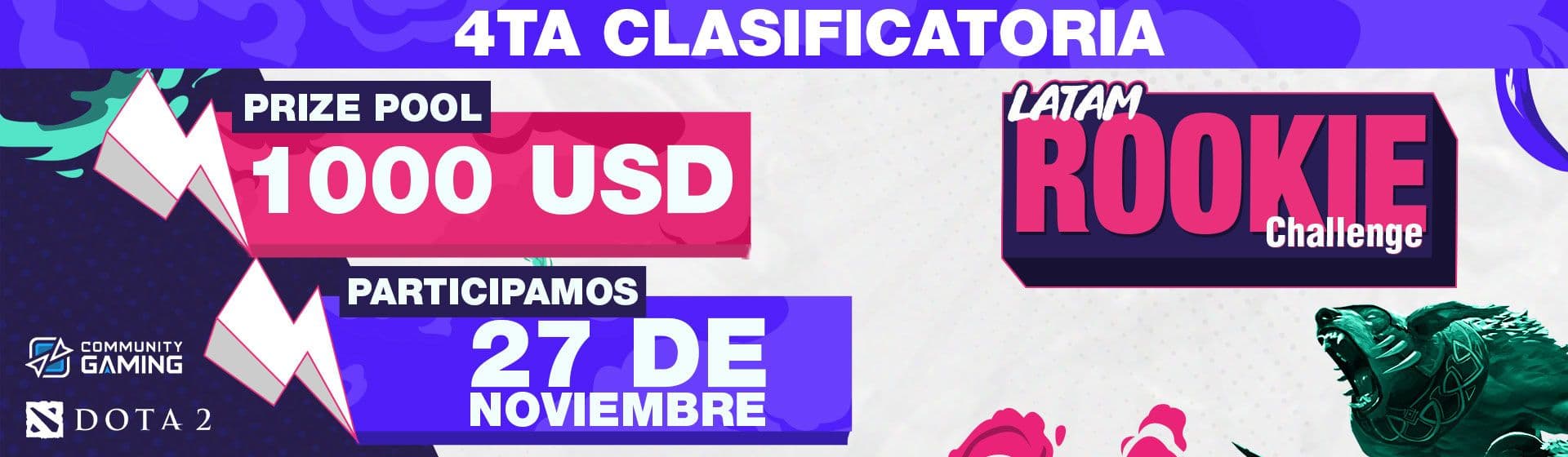 Clasificatoria 4 - LATAM Rookie Challenge #3