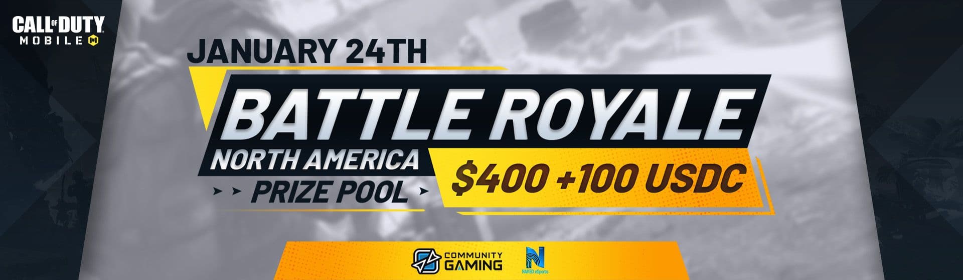 CoD Mobile $500 Monthly Tournament