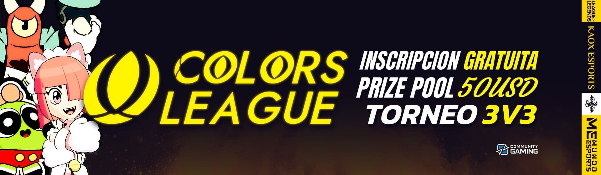 Colores League Brawlstars 3v3 LATAM NORTE