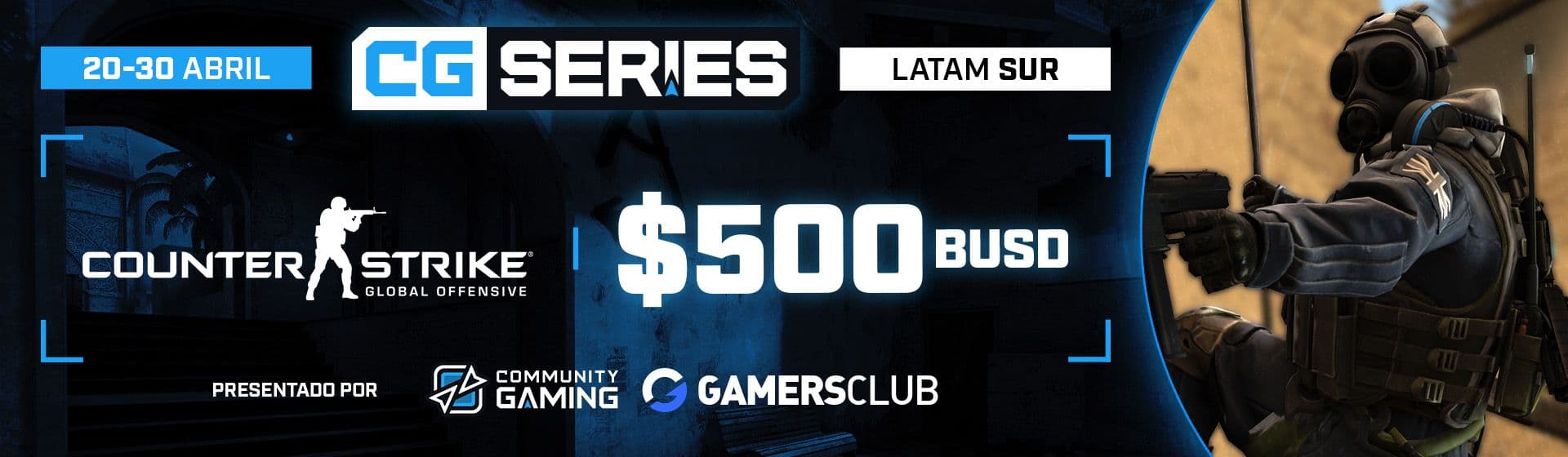 CS:GO CG SERIES BY GAMERS CLUB #1
