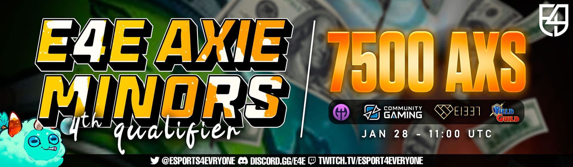 E4E Axie Minors STAGE 1: OPEN QUALIFIERS #4