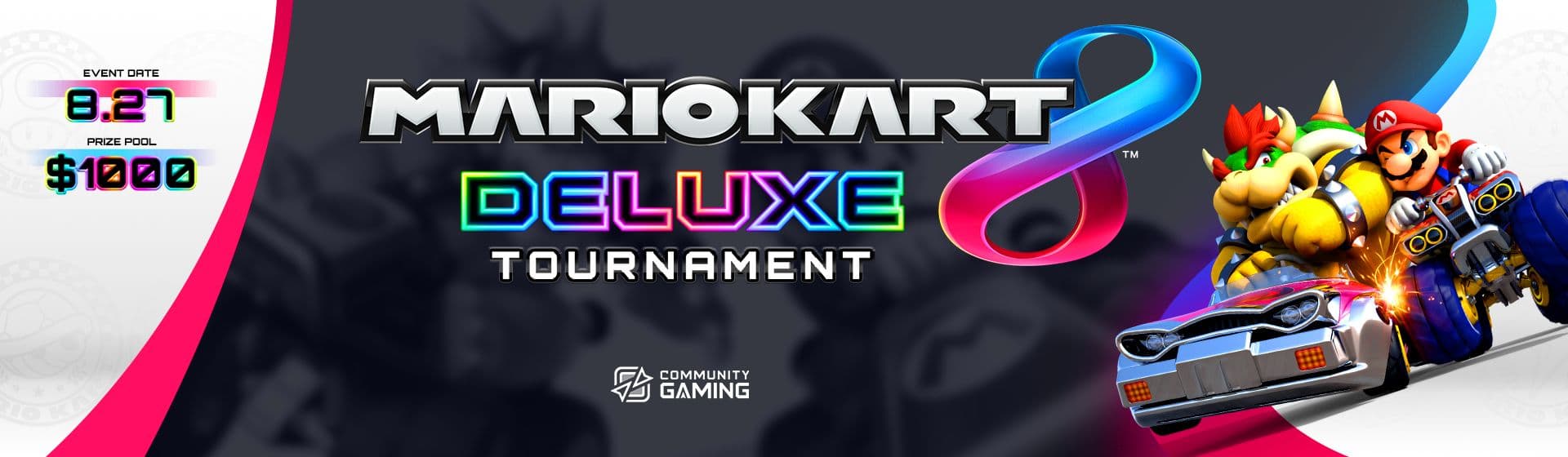 Mario Kart 8 Deluxe $1000 August Tournament