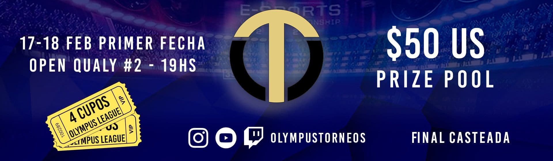 Olympus League OPEN QUALY #2