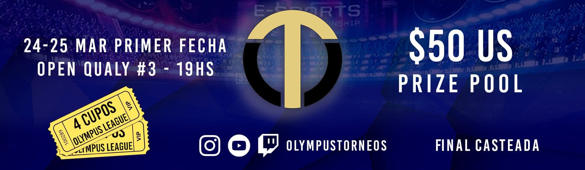 Olympus League OPEN QUALY #3