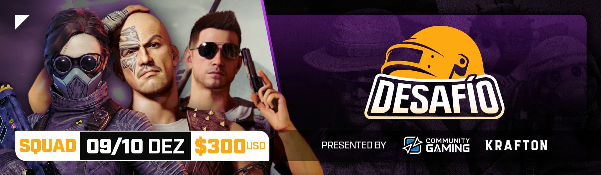 PUBG Battlegrounds: DESAFIO #3 - Squad Weekly #1 - LATAM