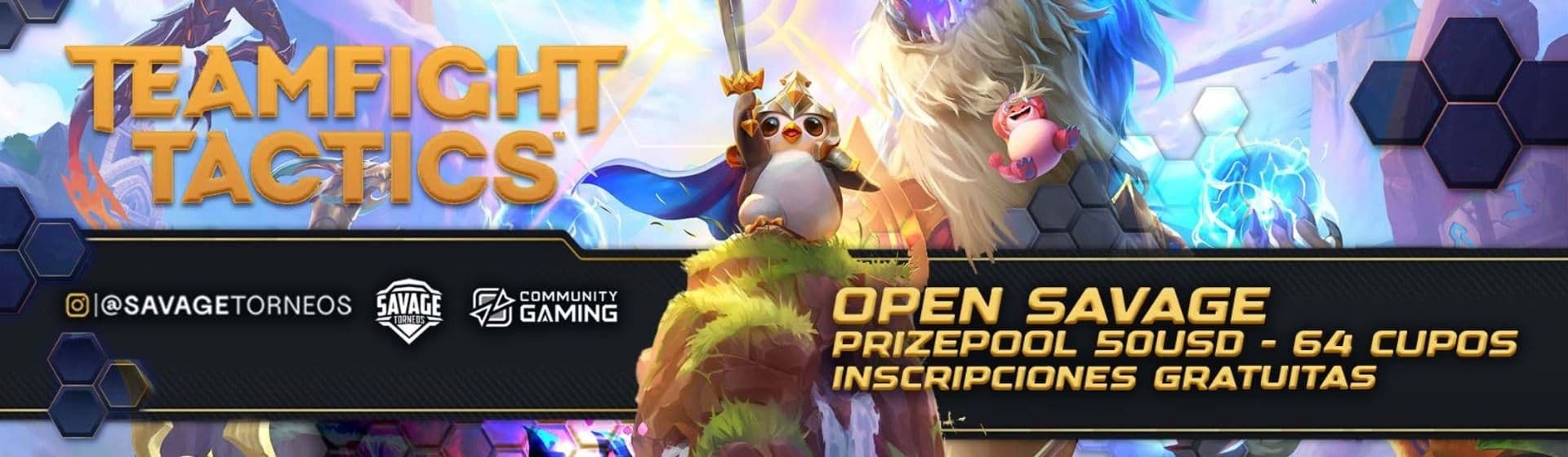 TFT OPEN SAVAGE