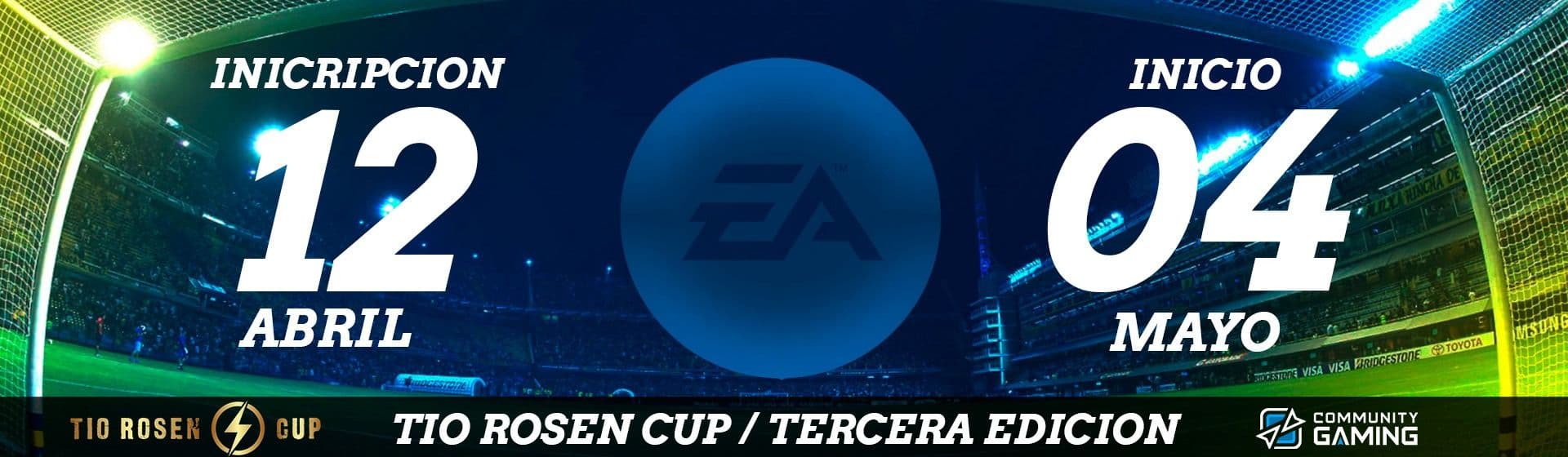 TIO ROSEN CUP FC MOBILE tercera edicion