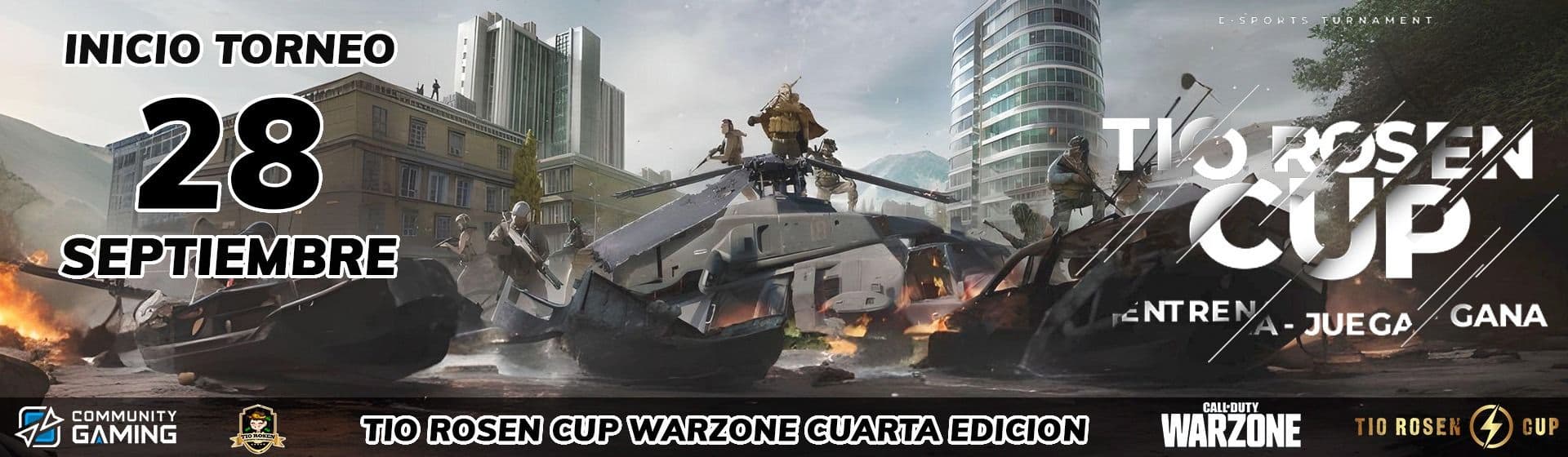 TIO ROSEN CUP WARZONE cuarta edicion