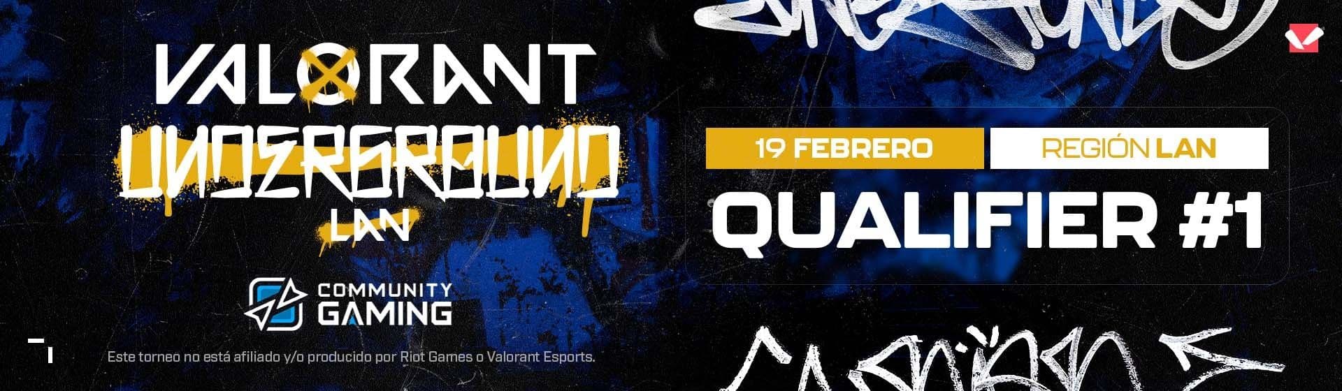 VALORANT UNDERGROUND LAN #1 QUALY #1
