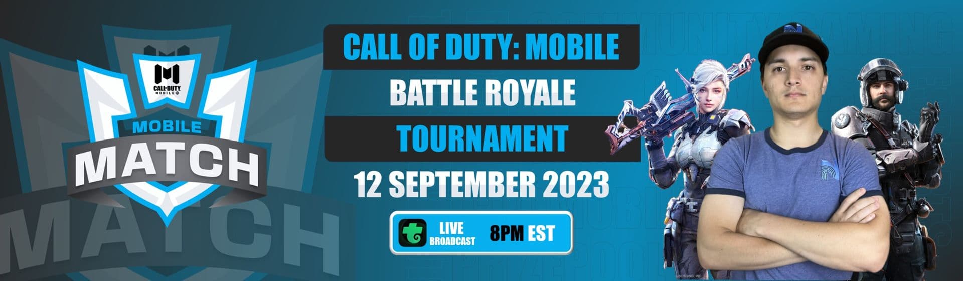 Weekly CODM $100 Mobile Match Tournament 9/12