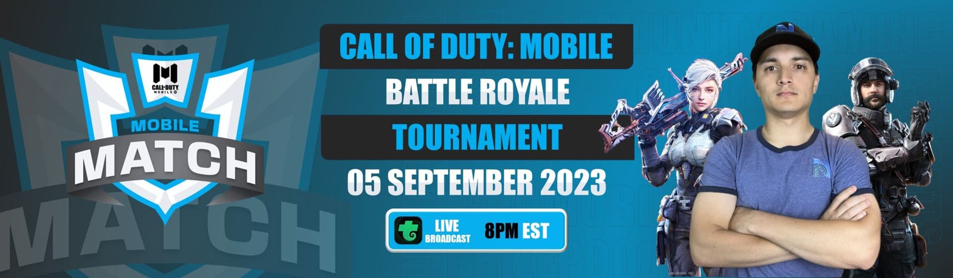 Weekly CODM $100 Mobile Match Tournament 9/5
